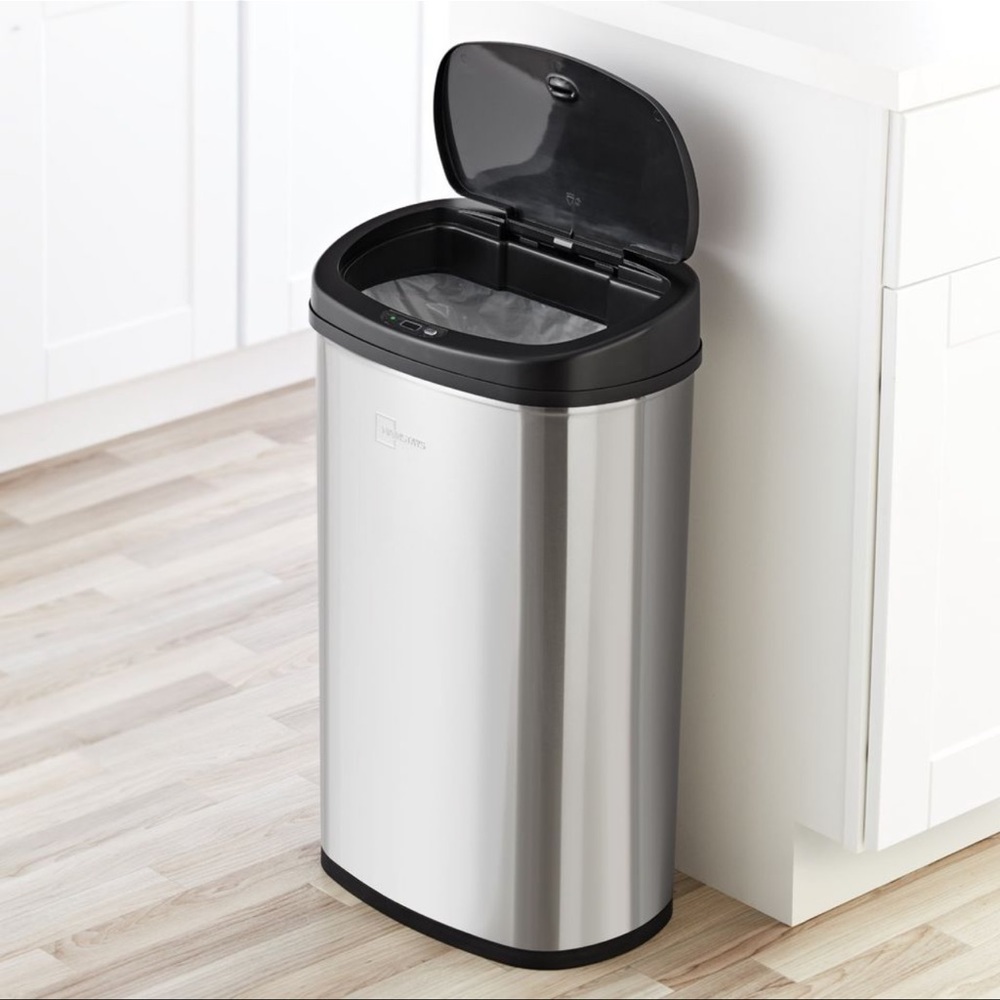 Brand new in the box two garbage cans set